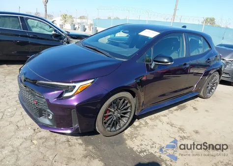 2024 Toyota Gr Corolla Core из США, поврежденный, VIN JTNABAAE0RA008651